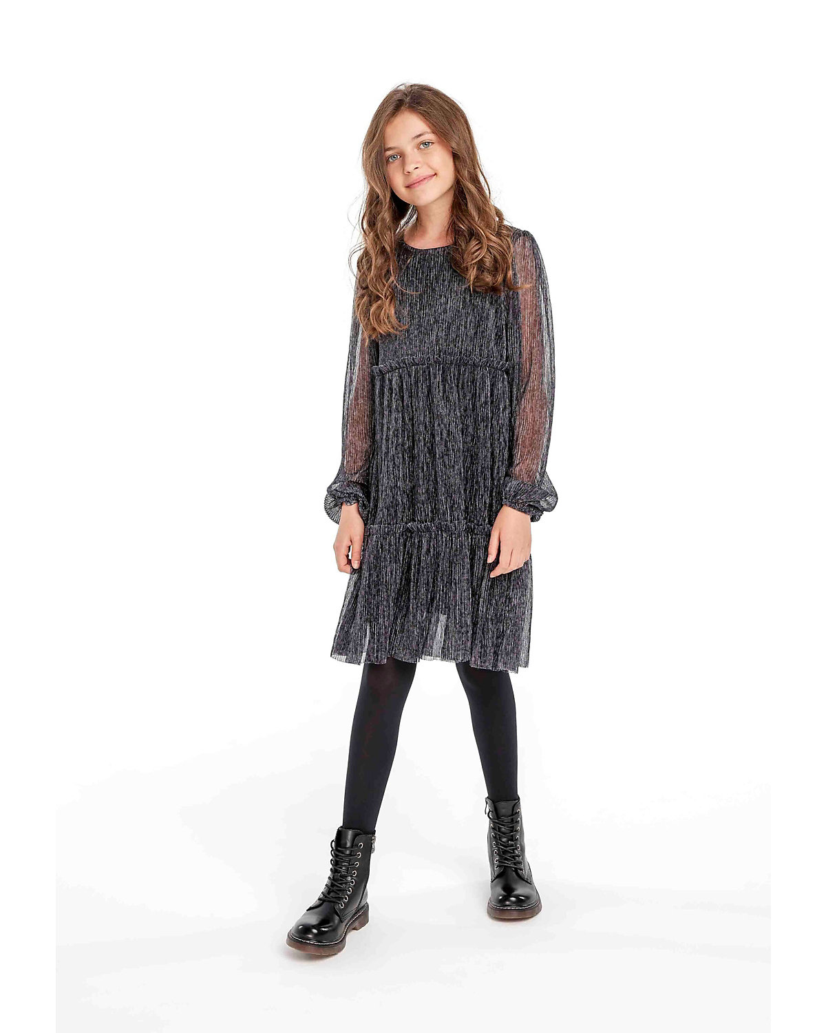 Kleid im Glitzer-Look für Mädchen (3-14y)