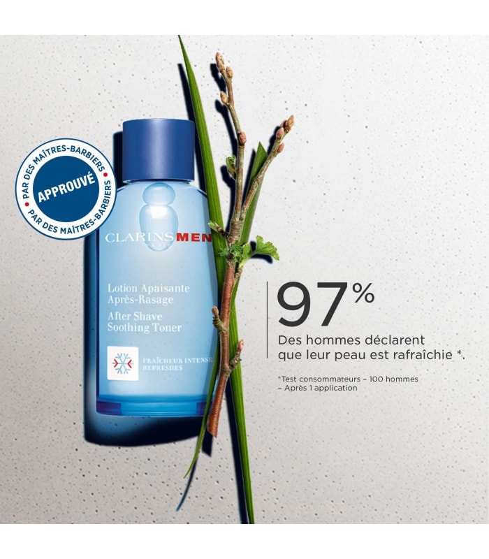 CLARINS MEN-Lotion Apaisante Après-Rasage