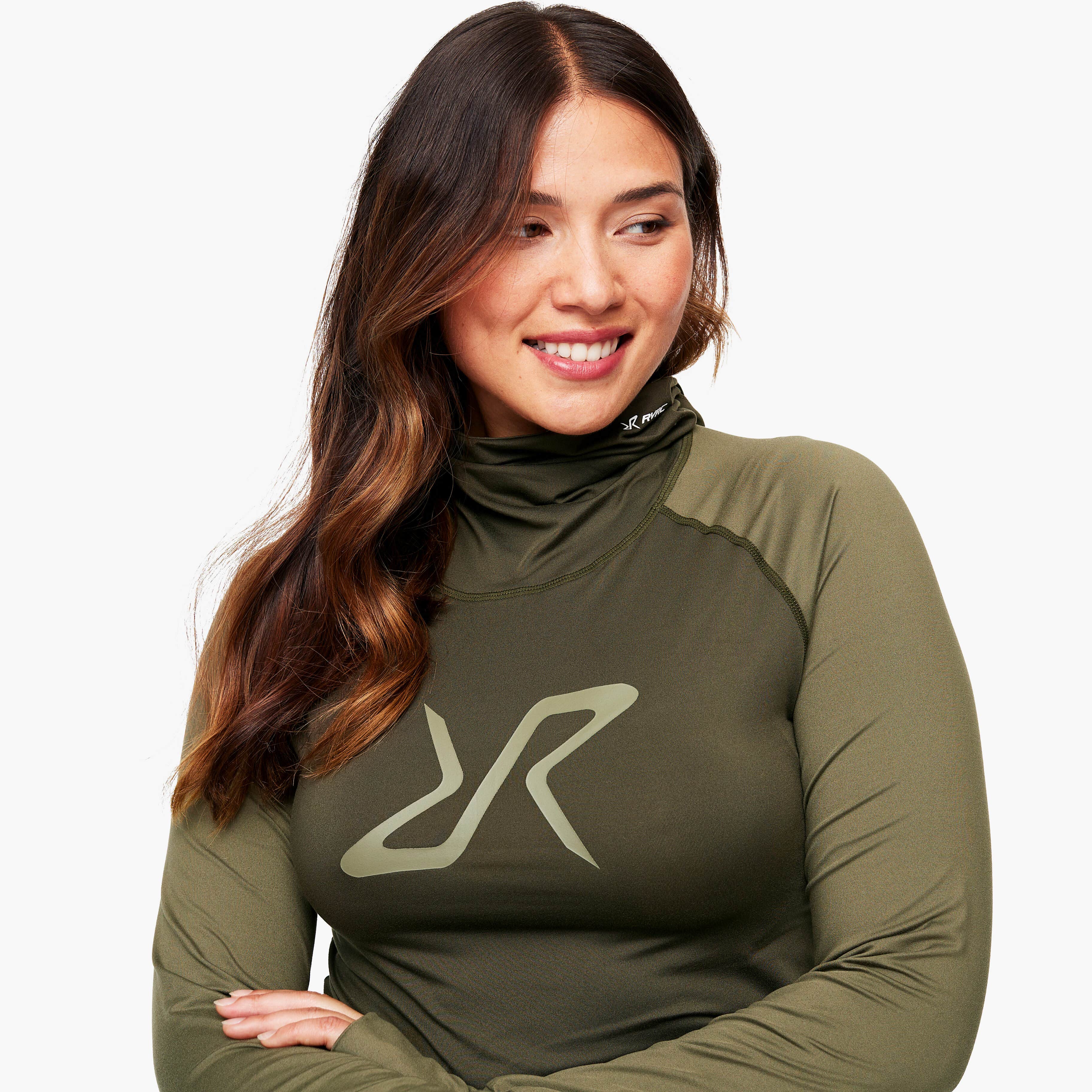 Sneaky Balaclava Base Layer Set Femme Forest Night