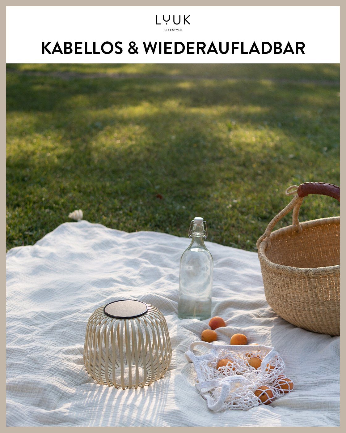 LUUK LIFESTYLE LED Solarleuchte, abnehmbares Solar LED Modul, warmweiß, Beleuchtung für drinnen und draußen, Stimmungslicht, in modernen Farben
