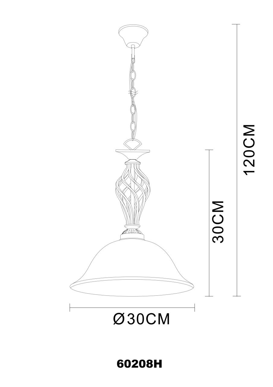 Globo Lighting - ODIN - Hängeleuchte Metall, 1x E27