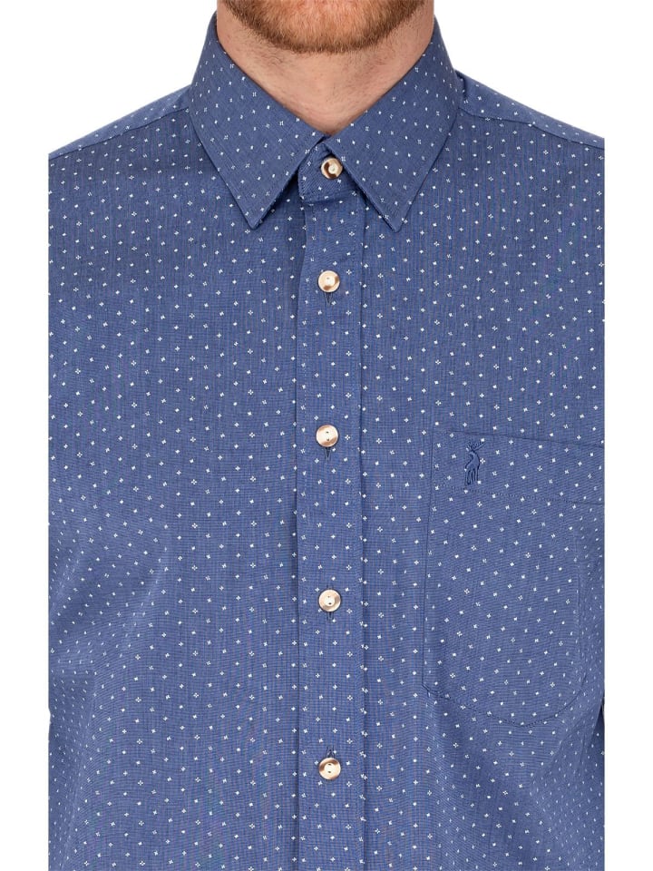 Almsach Hemd LF651-CT3076 in blau günstig kaufen