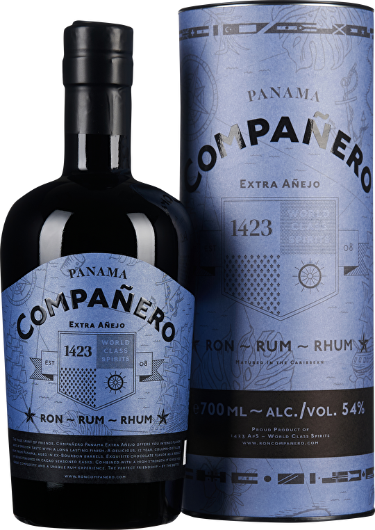 Compañero Rum Extra Añejo 0,7 Liter in Tube