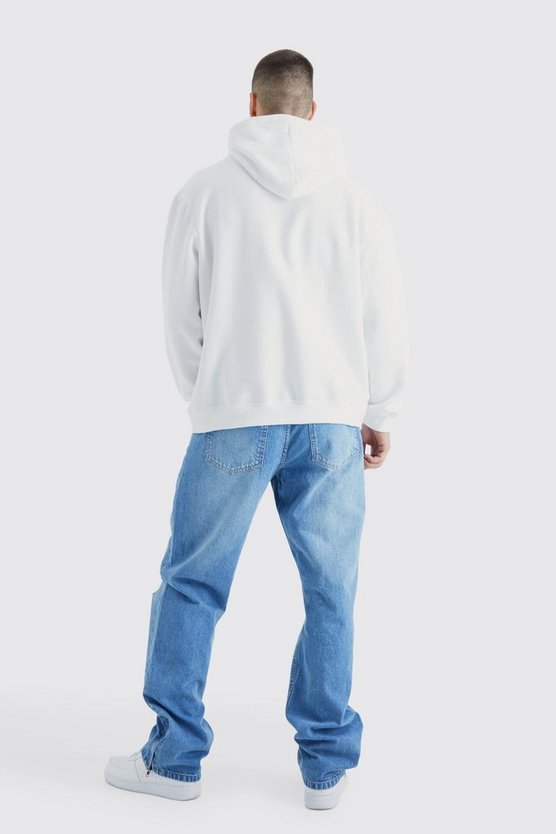 Tall lockere Jeans mit Reißverschluss-Saum