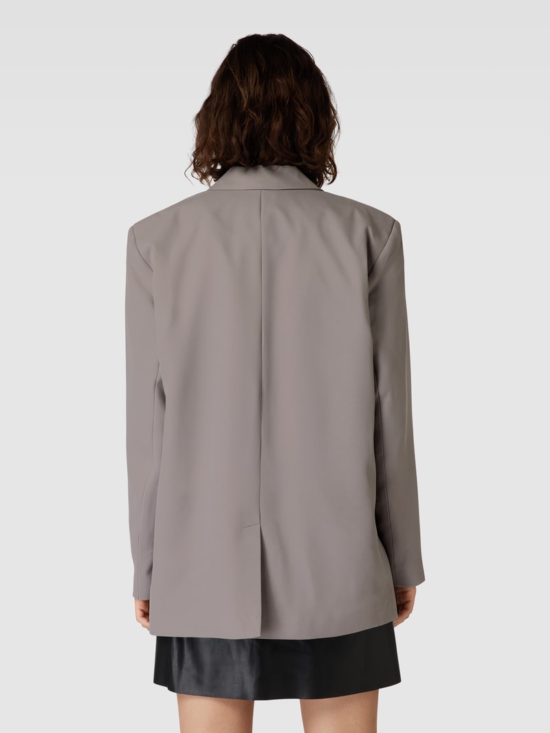Blazer mit Reverskragen Modell 'MILLA' in mittelgrau