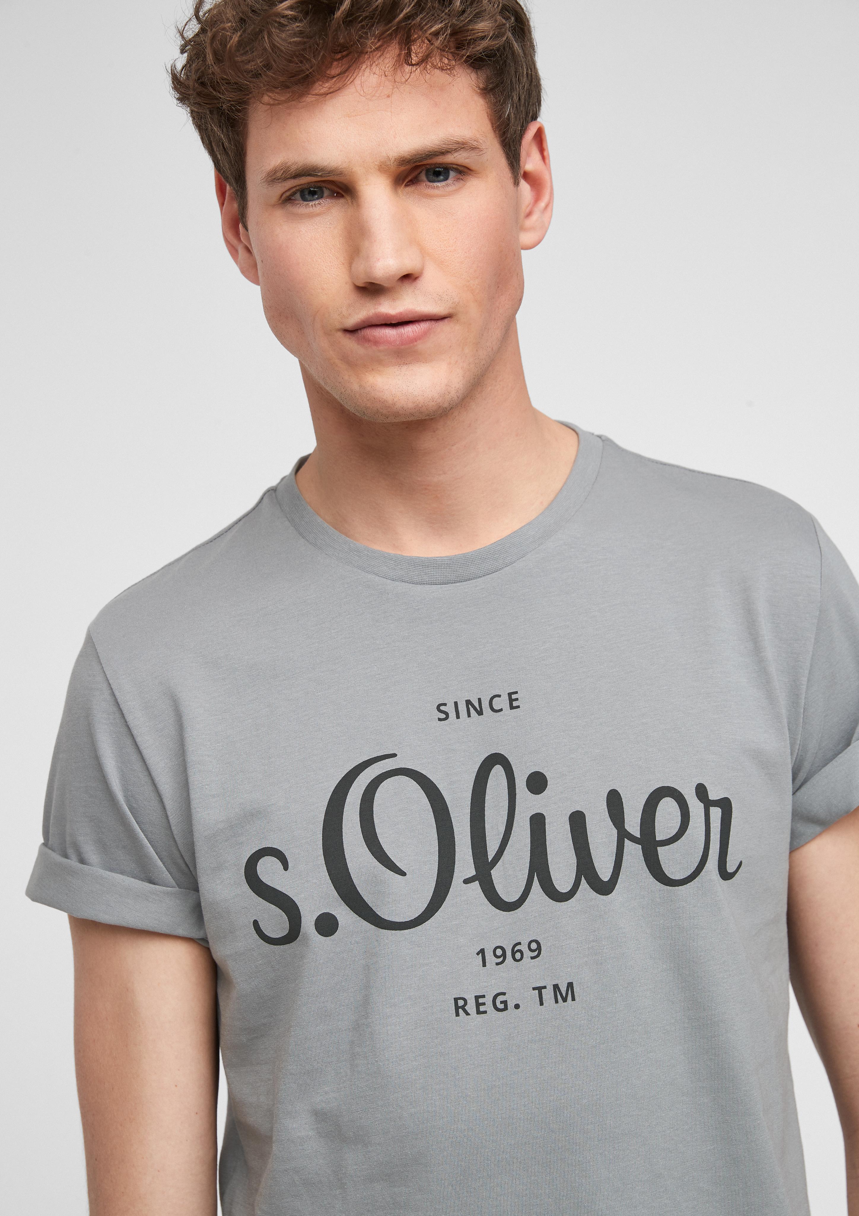 Labelshirt aus Jersey  03.899.32.6954-9500