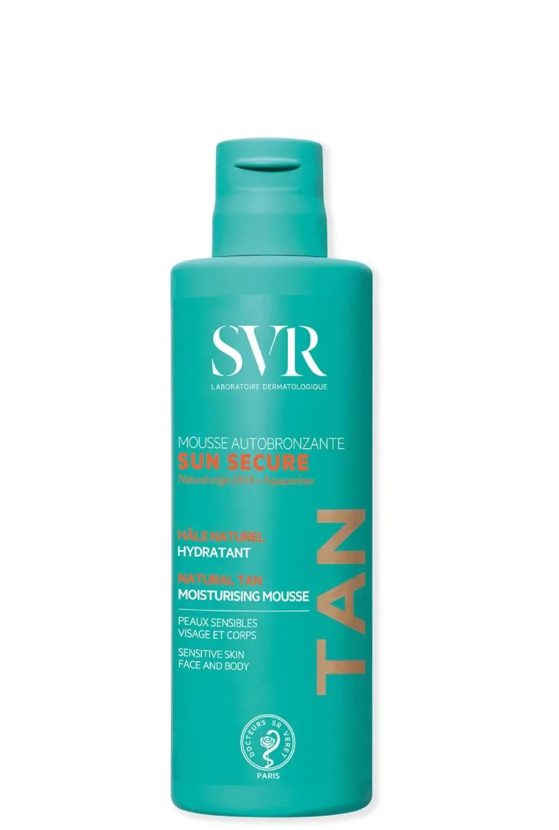 SVR Sun Secure пен за аутобронзанте, самопослуживајући балзам 150 мл