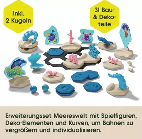 GraviTrax Junior Extension Ocean - Kugelbahn-Erweiterung für Kinder ab 3 Jahren