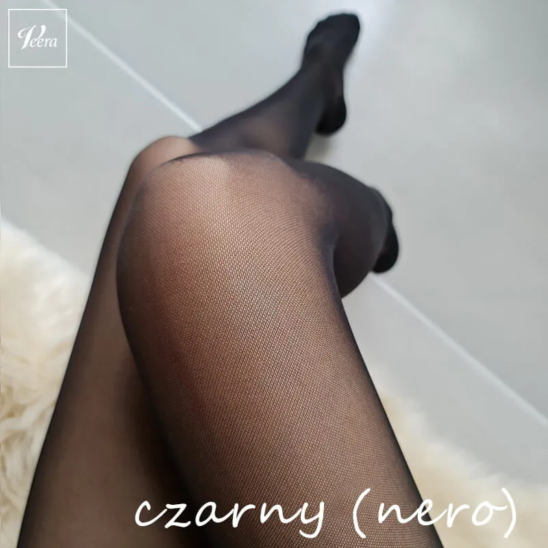 Veera antivarikozne čarape 40 DEN, crne, veličina 1