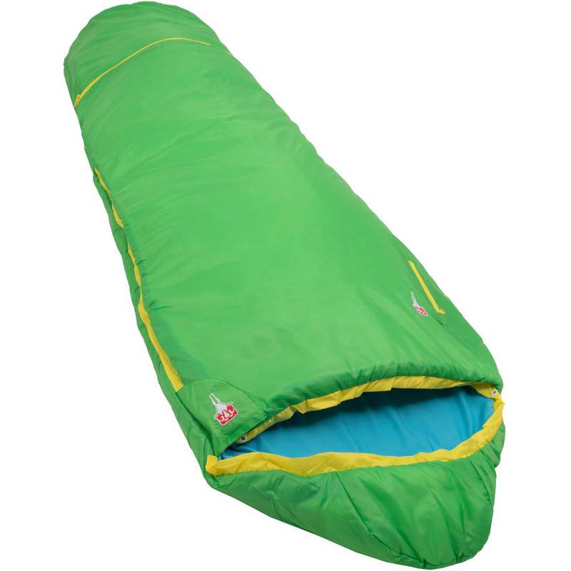 Grüezi Bag Kids Grow Colorful Kunstfaserschlafsack Kinder