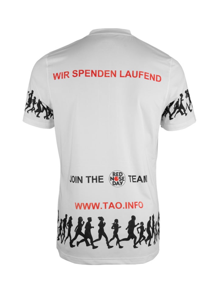 TAO Laufshirt RED NOSE DAY in weiß günstig kaufen