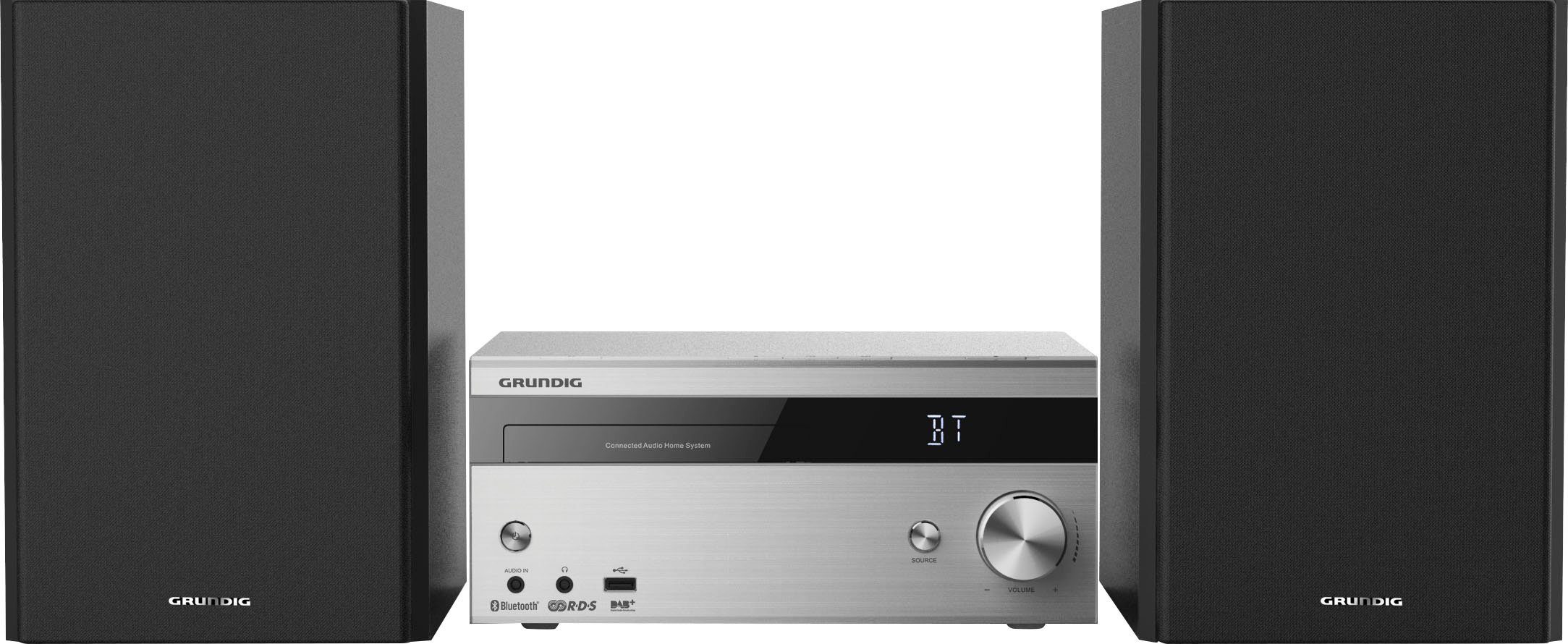 Grundig CMS 4000 Microanlage (Digitalradio (DAB), UKW mit RDS, 100 W)