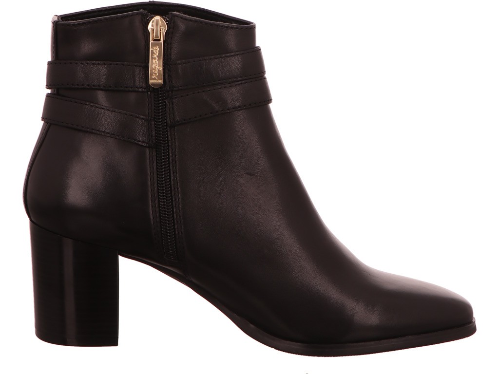 REGARDE LE CIEL Stiefeletten schwarz Schlupfstiefelette Absatz Damen Schwarz