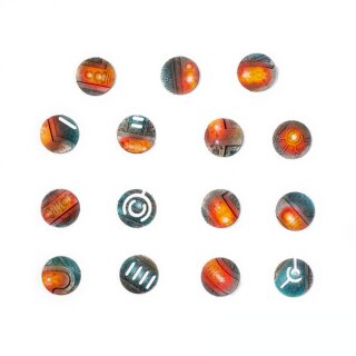 Nekropolis 25 mm Round Base Toppers (15)