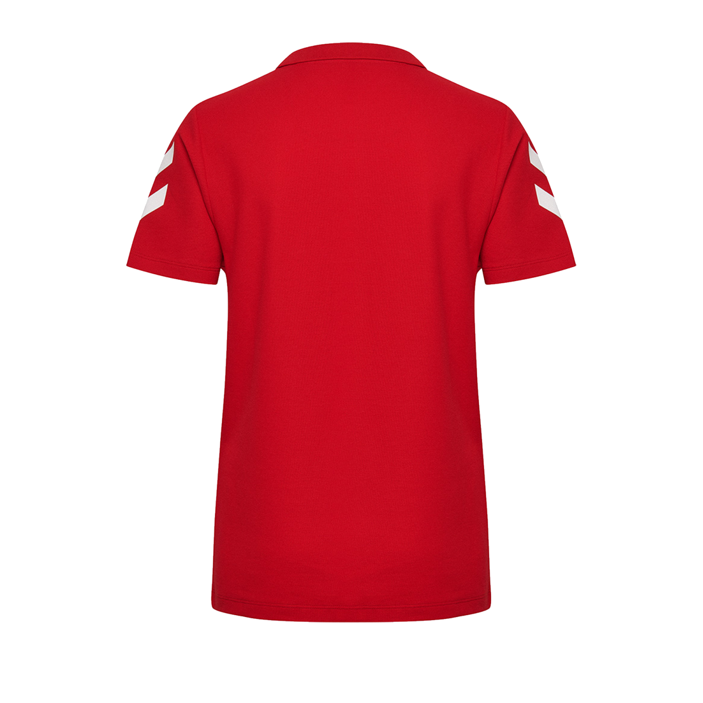 Hummel Cotton Poloshirt Damen Rot F3062