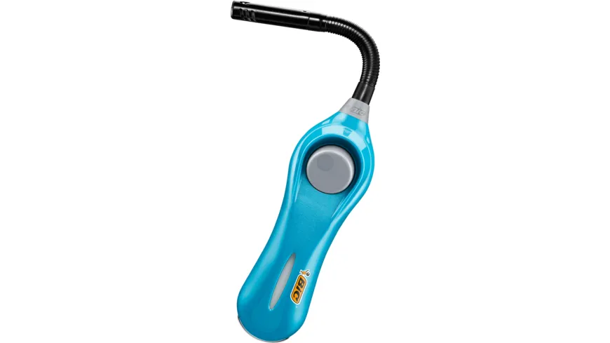 BIC Megalighter Flex Relax Multifunktionsfeuerzeug - Schwarz oder Blau 1er Pack