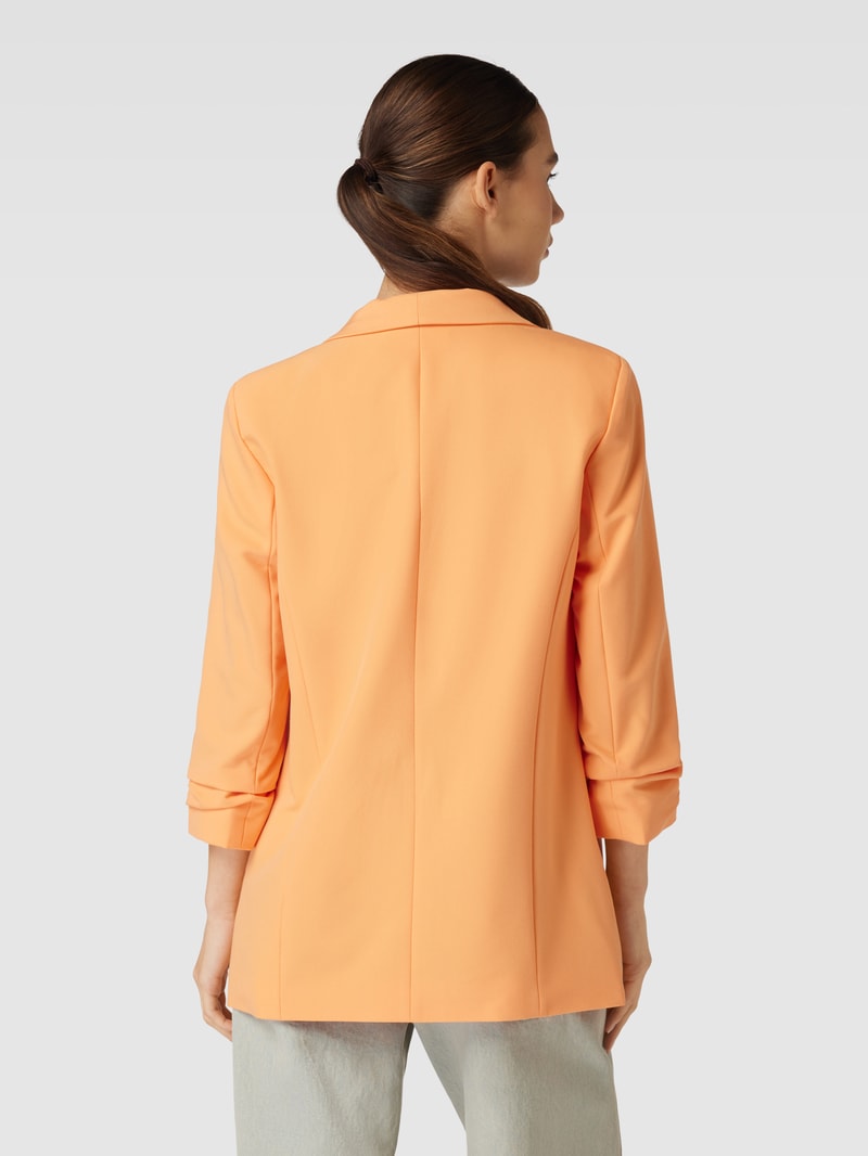 Blazer in unifarbenem Design Modell 'BOSELLA' in orange