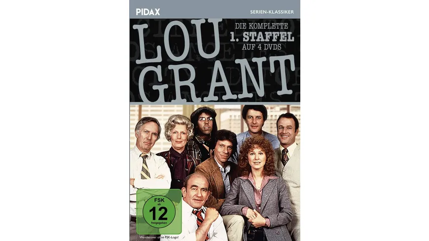 Lou Grant, Staffel 1 / Die ersten 22 Folgen der preisgekrönten Kultserie mit Edward Asner (Pidax Serien-Klassiker)