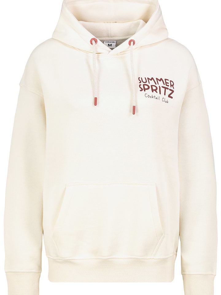 Sublevel Hoodie in Weiß günstig kaufen