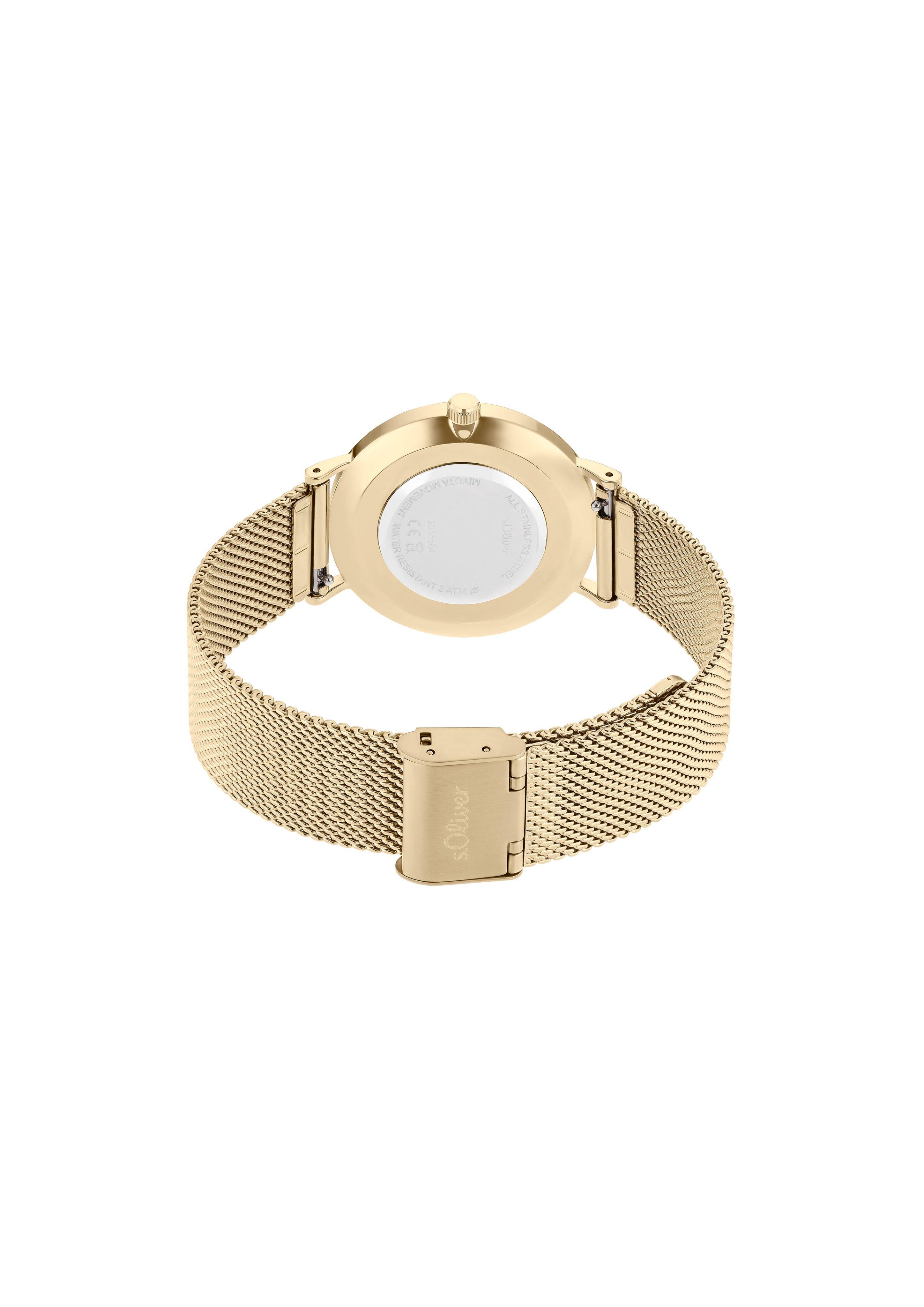 Armbanduhr mit Metallband  6008986-19B0