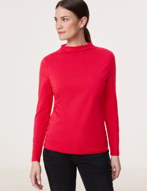 Langarmshirt mit Turtleneck