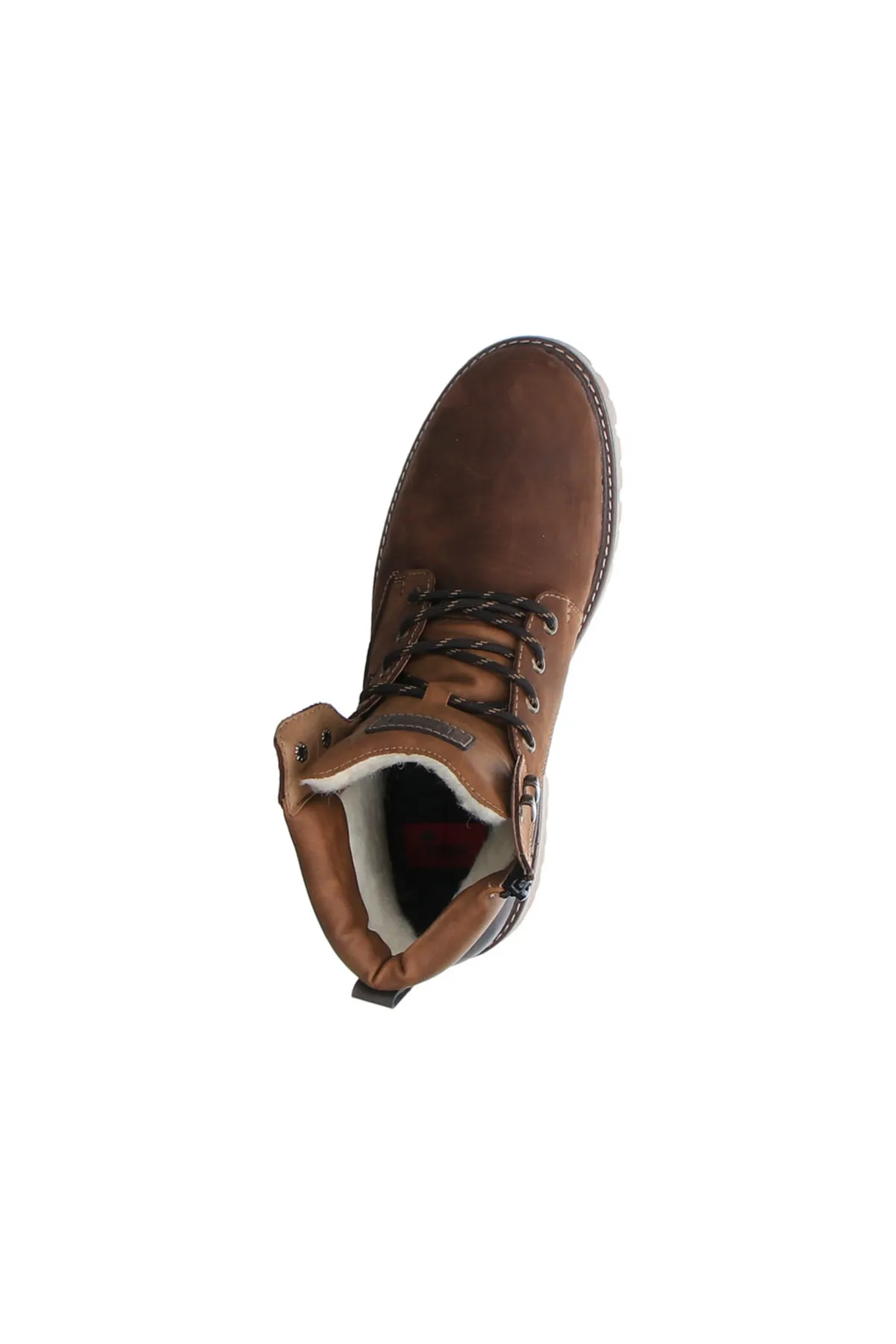 Rieker  Stiefelette - Braun - Flacher Absatz