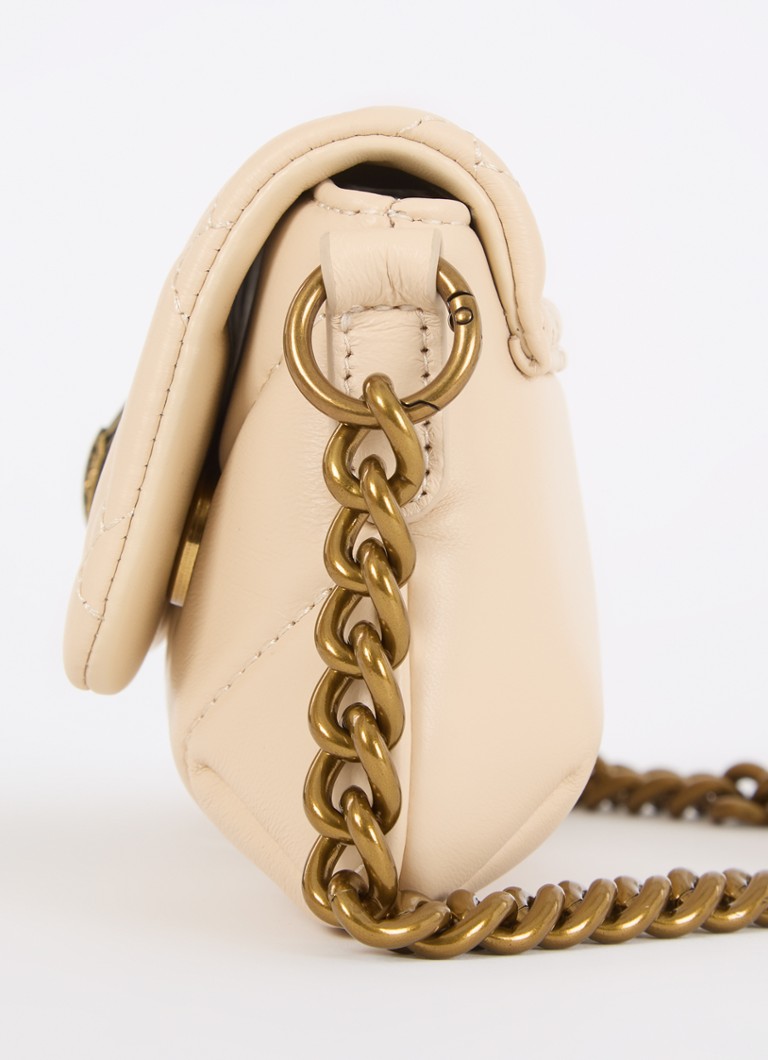 Kurt Geiger Long Kensington leather shoulder bag with detachable shoulder strap