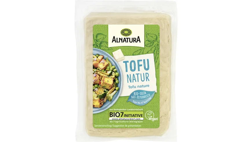Alnatura Bio Tofu Natur, haltbar 200 g