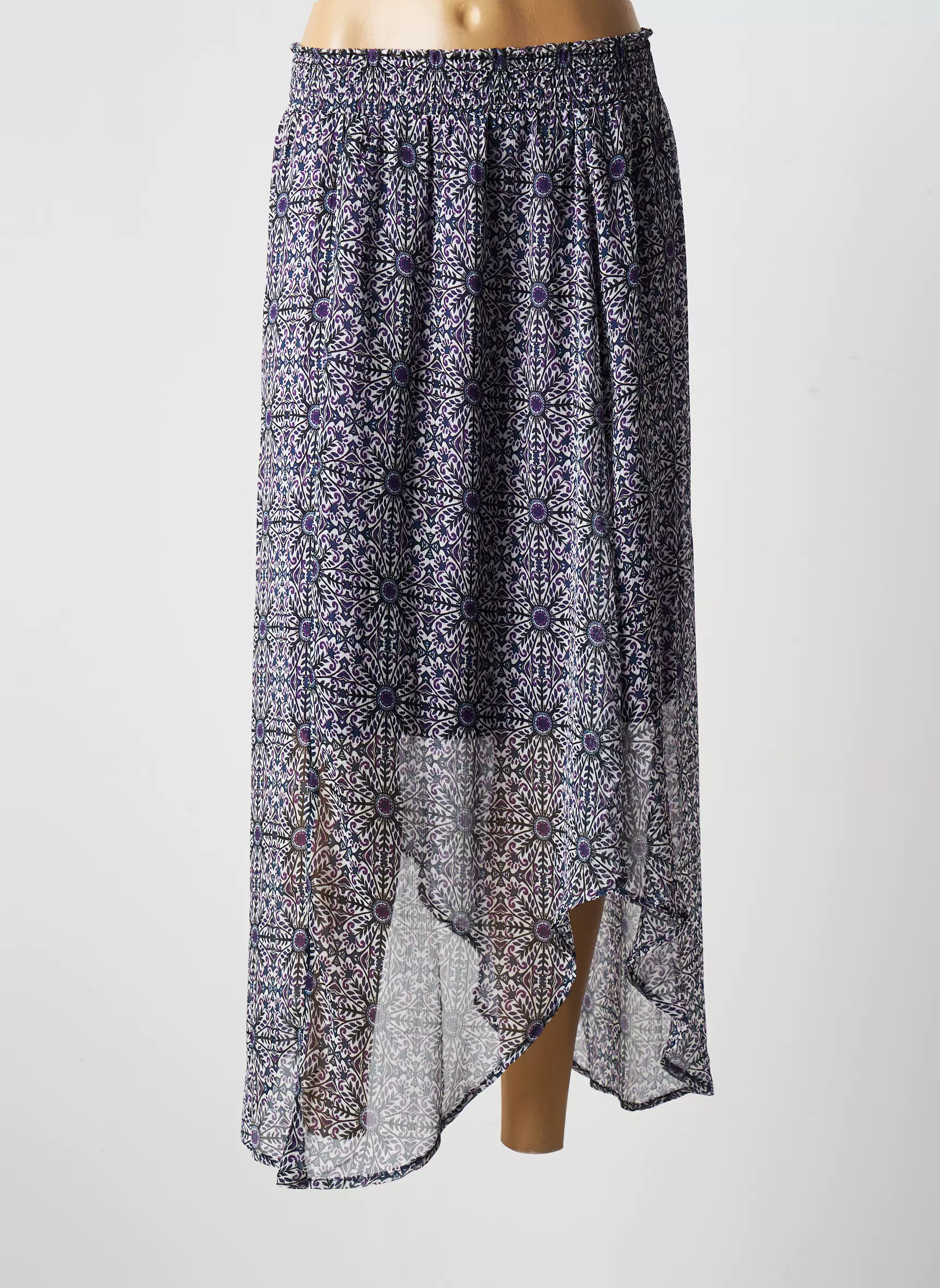 Lpb Jupes Mi Longues Femme couleur violet
