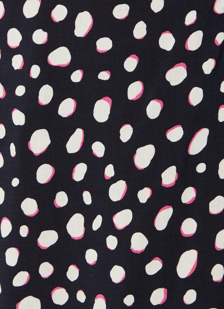 Vestido túnica corto OPUS Wularo Dot con estampado de lunares