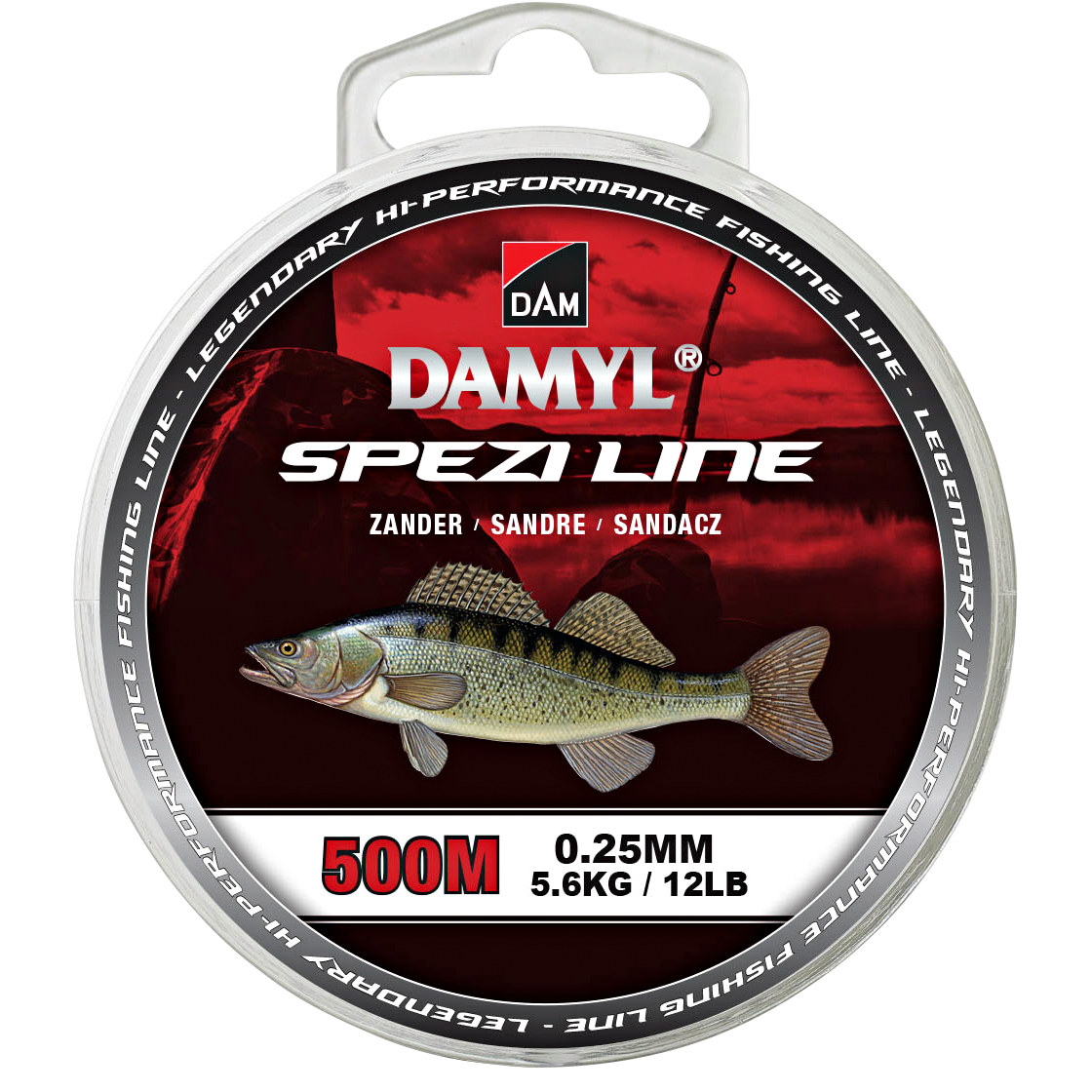 DAM Angelschnur Damyl Spezi Line Zander (hellbraun)