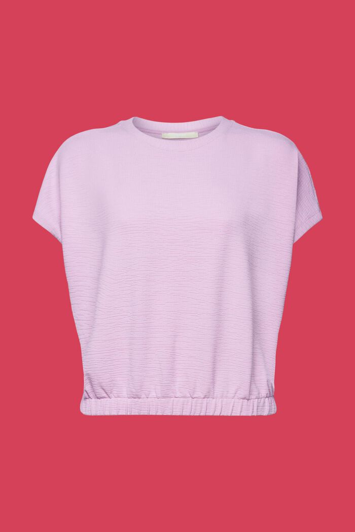Blouson-T-Shirt aus Strick