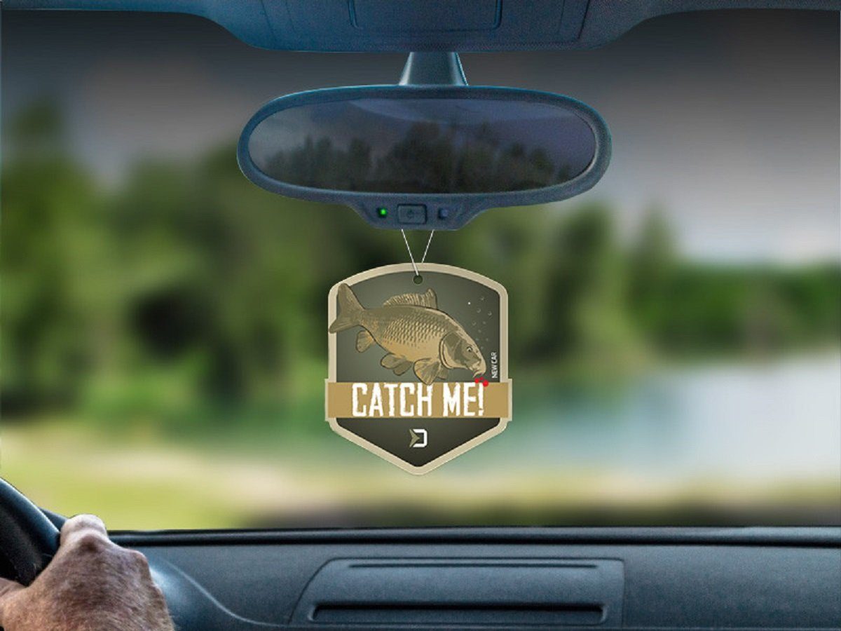 Delphin.sk Raumduft Autoduft CatchME! Forelle Karpfen Zander Wels Wunderbaum, Dank des elastischen Gummibands können Sie ihn überall aufhängen