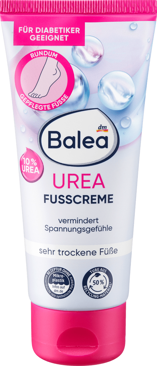 Fußcreme mit 10% Urea, 100 ml