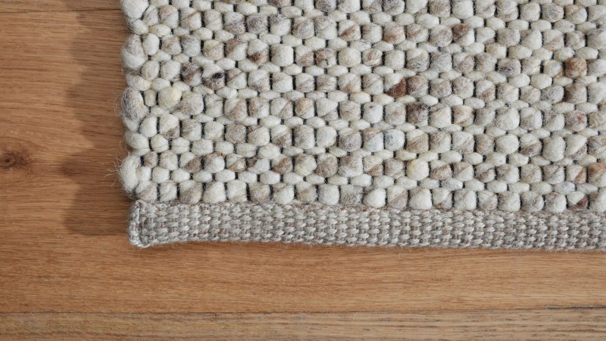 Interliving Handwebteppich 8001 Sand 65 x 130 cm