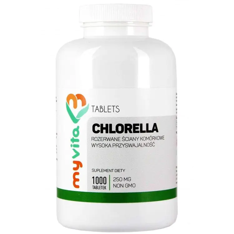 MyVita Chlorella 250 mg, 1000 tableta.