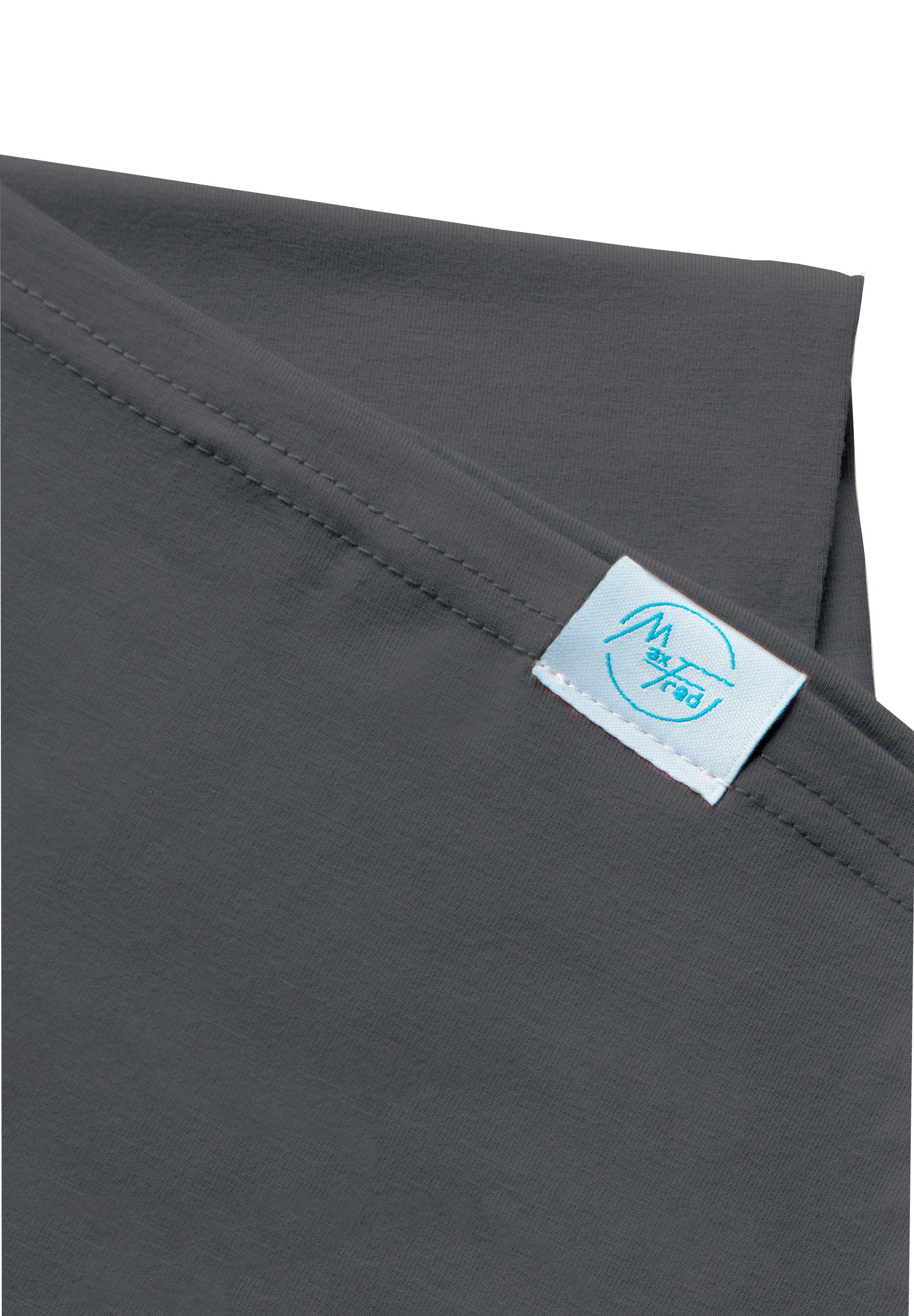Maxfred Multifunktionstuch Bamboo darkgrey Multifunktionstuch, Elastisch, Nachhaltig, geringe Geruchsaufnahme, Ultraweich