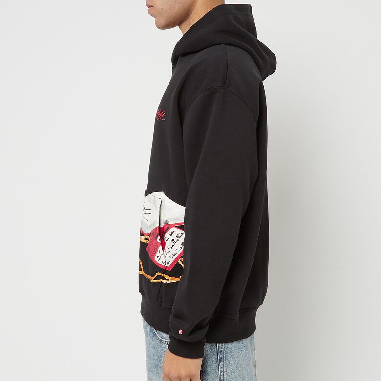 JORDAN Flight Artist Fleece PO black/sail/university red