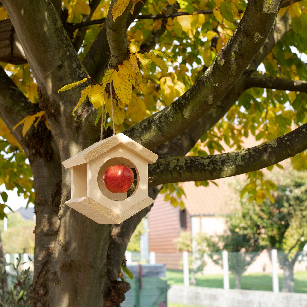 Tevigo Gardigo Vogel-Futterhaus Modul gewinkelt