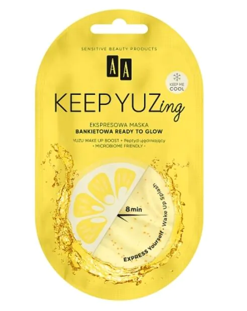 Μάσκα AA Keep Yuzing Express Banquet Ready To Glow