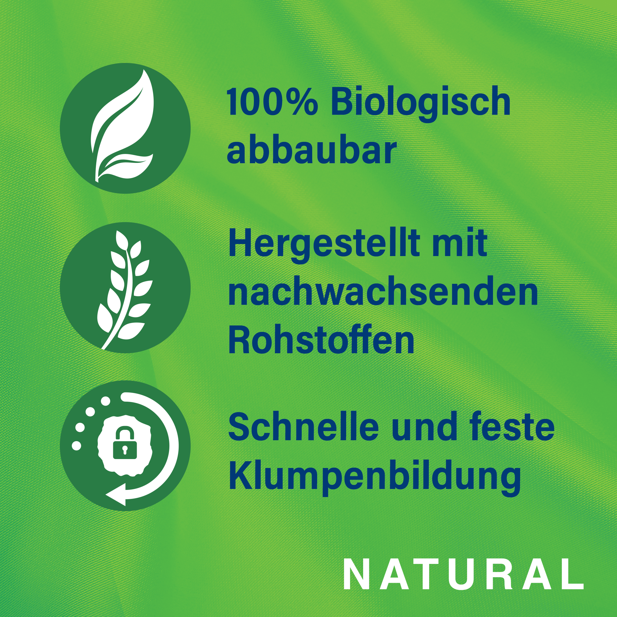 CATSAN Katzenstreu CATSAN Natural Klumpstreu 2x8 l