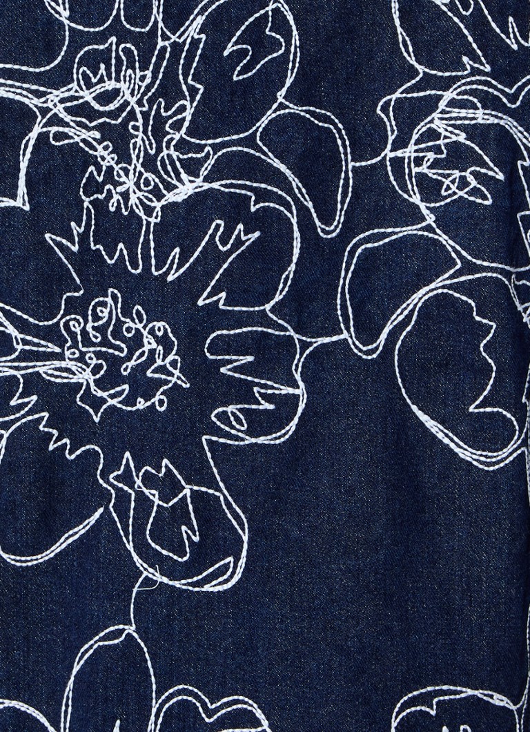Blugi Arte Antwerp cu croială dreaptă și imprimeu tricotat
