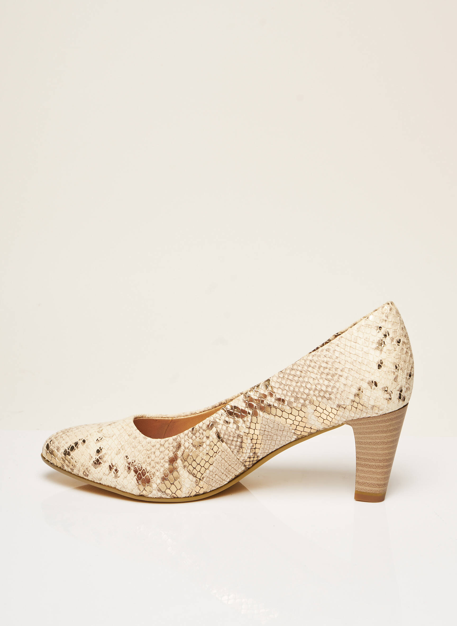 Be Natural Escarpins Femme couleur beige