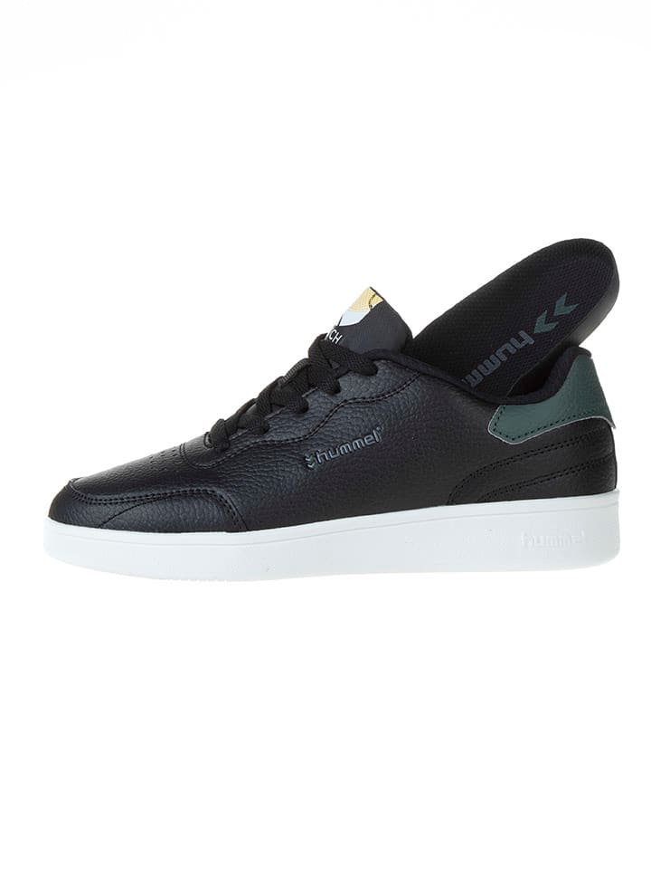 Hummel Sneakers in Schwarz/ Dunkelgrün günstig kaufen