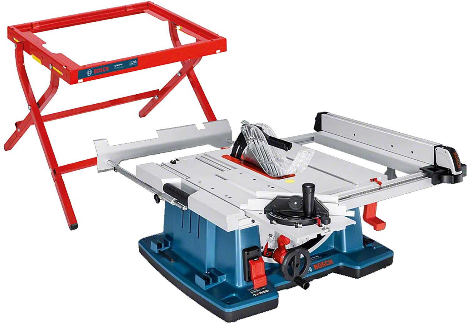 Bosch Blue GTS10XCGTA600 GTS 10 XC Bordsag + Arbeidsbenk GTA6000