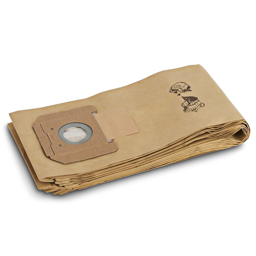 Conjunto de 5 sacos de filtro para aspirador de pó BOSCH, código 2607432036