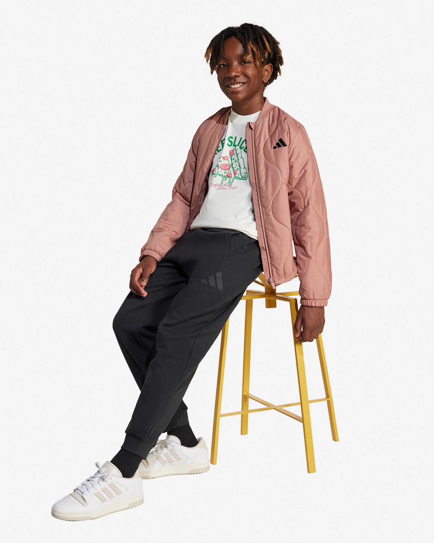 Koszulka Adidas Pizza Logo Jr JI6678