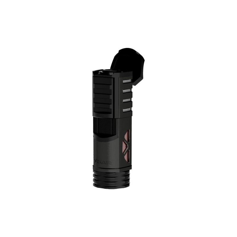 Feuerzeug Jetflamme, Xikar Tactical 1 Single Black