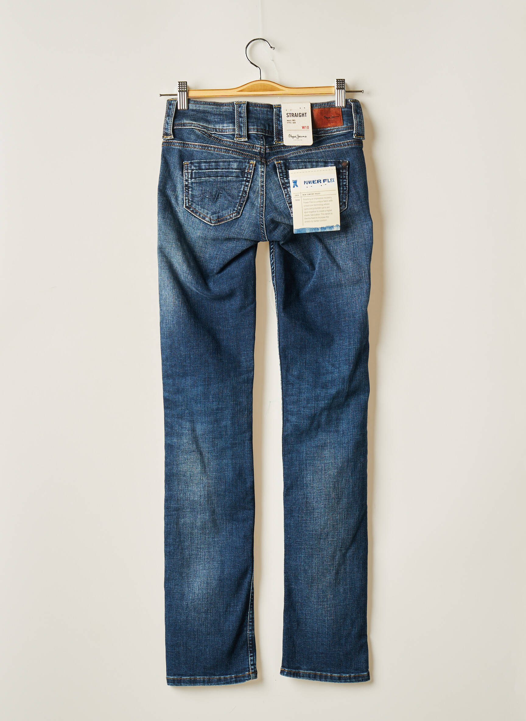 Pepe Jeans Jeans Coupe Slim Femme couleur bleu