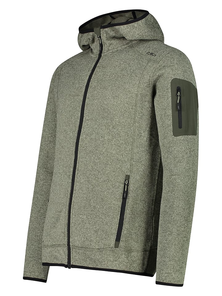 CMP Fleecejacke in Khaki günstig kaufen